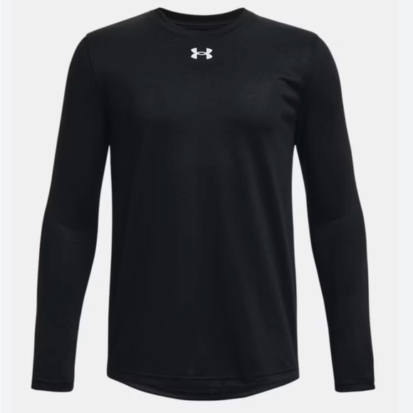 Under Armour NWT women's Long Sleeve Black Tee - Picture 1 of 4